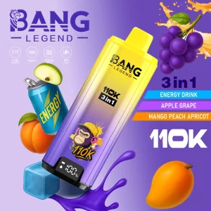 Bang Legend 110K Puff 3 In 1 Vape Disposable | Triple Flavor Switch Vape In EU Warehouse