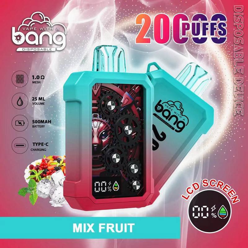 Bang Mechanical Gear 20000 Puffs Disposable Vape Wholesale - Image 3