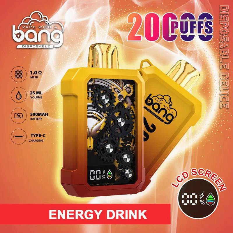 Bang Mechanical Gear 20000 Puffs Disposable Vape Wholesale - Image 7
