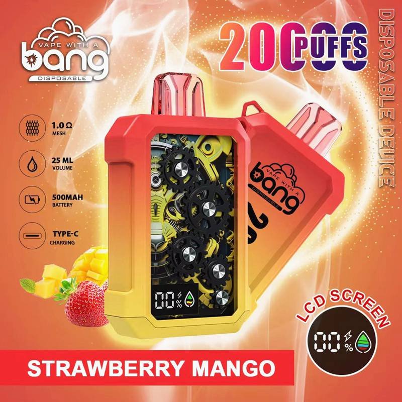 Bang Mechanical Gear 20000 Puffs Disposable Vape Wholesale - Image 6