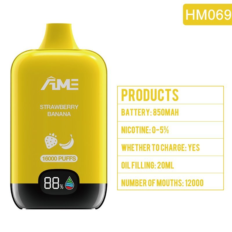 Disposable Vape Bulk 850 mA Cherry-HM069 - Image 2