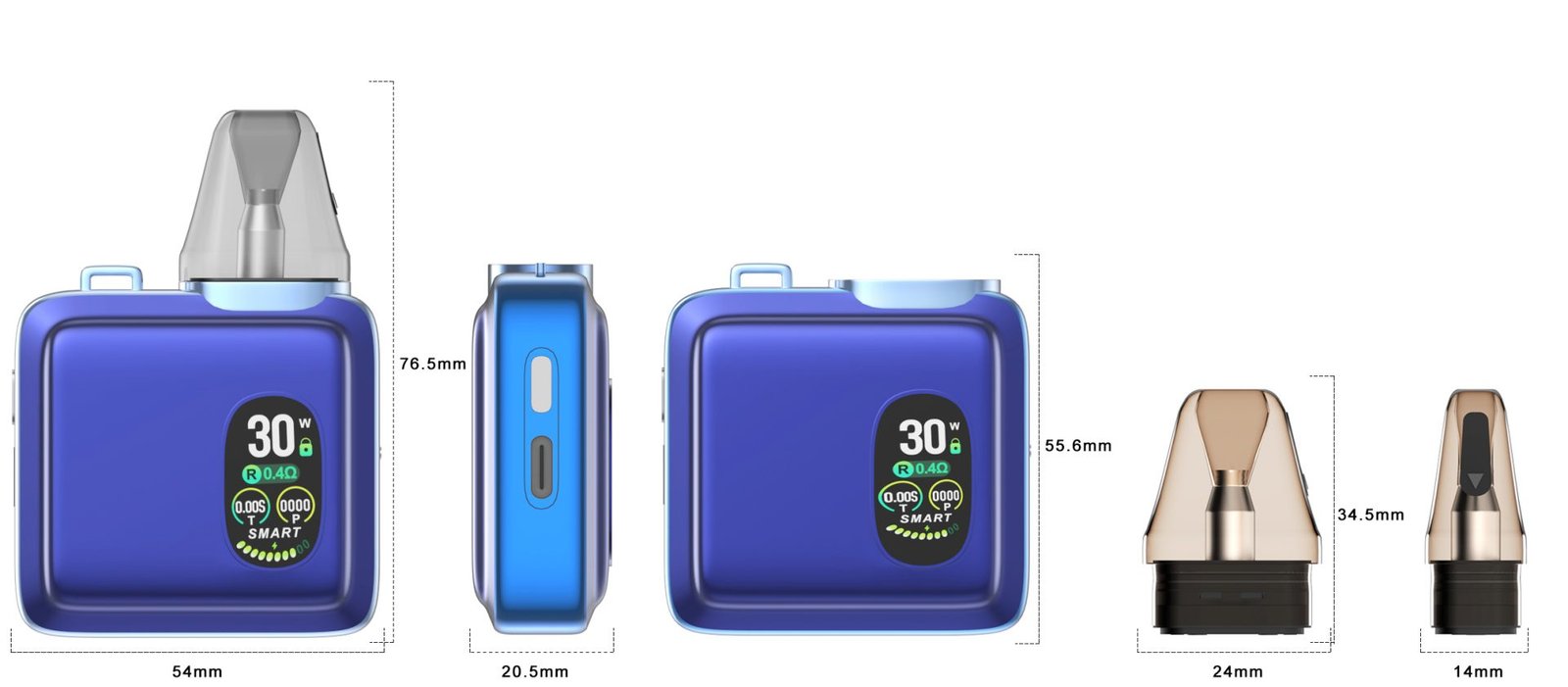Buy Vape Pods 800 Puffs-550mah HS004 - Image 3