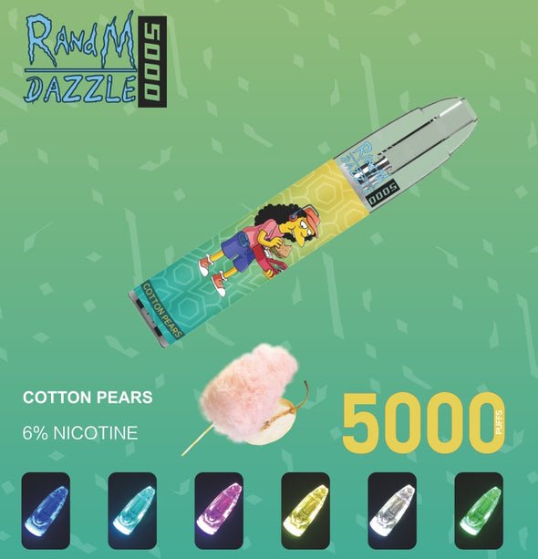 RandM Dazzle 5000 Puffs Disposable Vape Wholesale - Image 2
