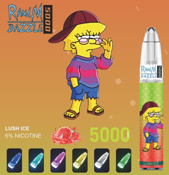 RandM Dazzle 5000 Puffs Disposable Vape Wholesale - Image 5