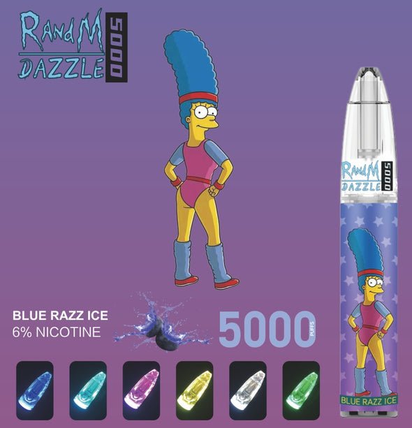 RandM Dazzle 5000 Puffs Disposable Vape Wholesale - Image 3