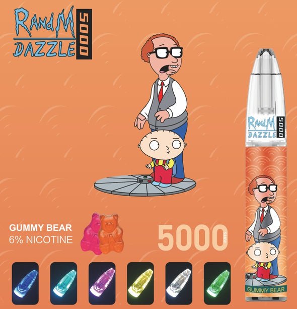 RandM Dazzle 5000 Puffs Disposable Vape Wholesale - Image 11