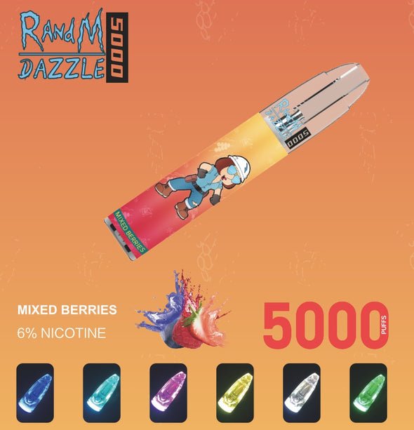 RandM Dazzle 5000 Puffs Disposable Vape Wholesale - Image 12