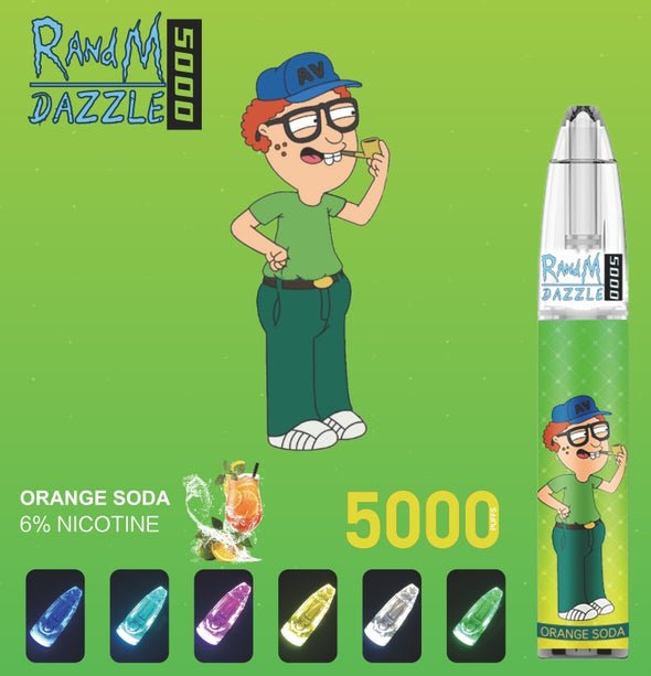 RandM Dazzle 5000 Puffs Disposable Vape Wholesale - Image 13