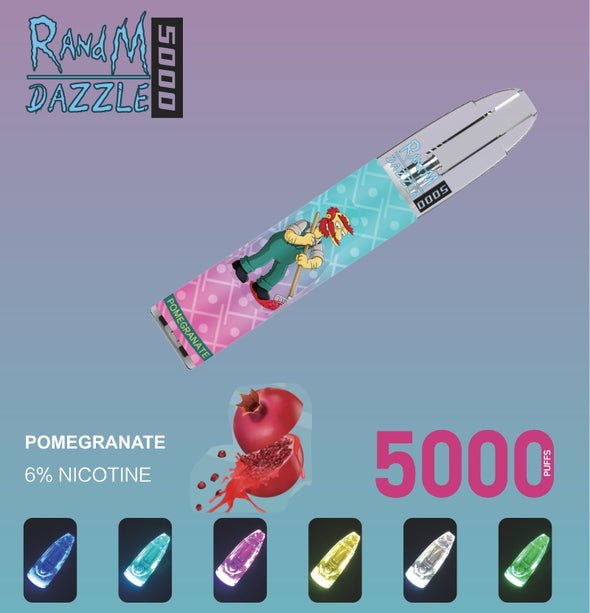 RandM Dazzle 5000 Puffs Disposable Vape Wholesale - Image 9