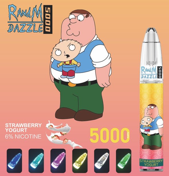 RandM Dazzle 5000 Puffs Disposable Vape Wholesale - Image 6