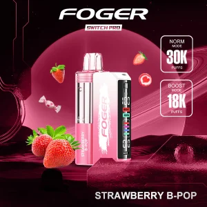 Strawberry B-POP Foger Switch Pro Kit 30K Puffs