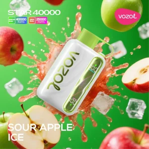 Vozol Star 40K Puff Dual Mode Switch Disposable Vape: 40000 Puffs E Cigarette Vape Pen with Nicotine & Wavy Curved Screen
