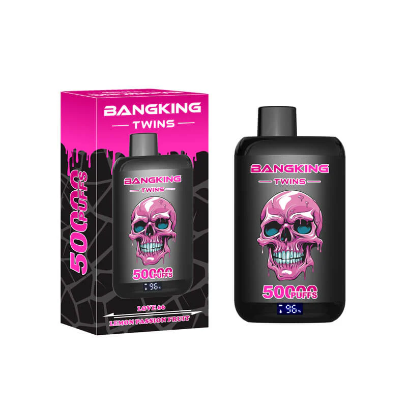 Bang King Twins 50000 Puffs 2 in 1 Vape Wholesale | 50K Puff Dual Flavor Switch Vape with 2%/5% Nicotine, Dark Skull Design | EU Stock - Image 6