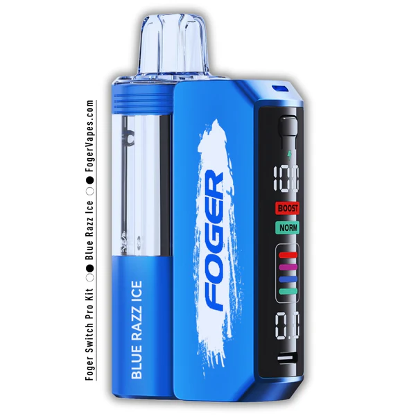Buy Blue Razz Ice Foger Switch Pro Kit 30K Puffs - Image 2