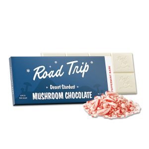 Desert Stardust Magic Mushroom Chocolate Bar – Peppermint Bark
