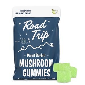 Desert Stardust Mushroom Gummies – Green Apple