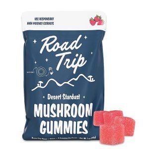 Desert Stardust Mushroom Gummies – Strawberry