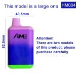 HM004 Custom 5000 Puffs Disposable Vapes 24 Flavors