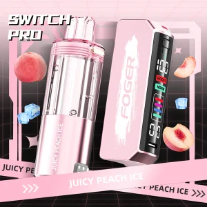 Buy Juicy Peach Ice Foger Switch Pro Kit 30K Puffs