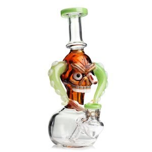 Lookah 10″ Mini Cool Excitement Skull Dab Rig