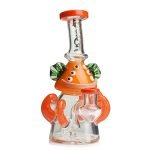 Lookah 10″ Mini Cute Six Eyes Clown Octopus Dab Rig