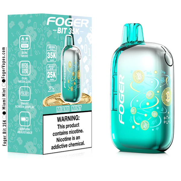 Buy Miami Mint – Foger Bit 35K Puffs Online - Image 3