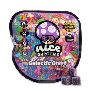 Nice Shrooms Magic Mushroom Gummies – Galactic Grape