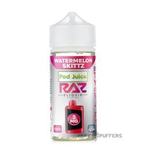 Pod Juice X Raz – Watermelon Skittz 100mL