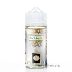 Pod Juice X Raz – White Gummy Ice 100mL