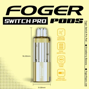 Strawberry Banana Foger Switch Pro Pod 30K Puffs