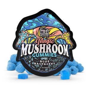 Tre House Magic Mushroom Gummies – Blue Raspberry
