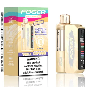 Vanilla Cupcake – Foger Switch Pro Kit | 30K Puffs