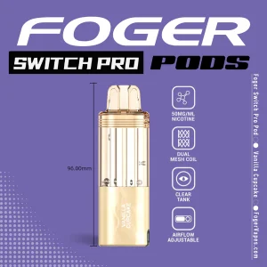 Vanilla Cupcake – Foger Switch Pro Pod | 30K Puffs