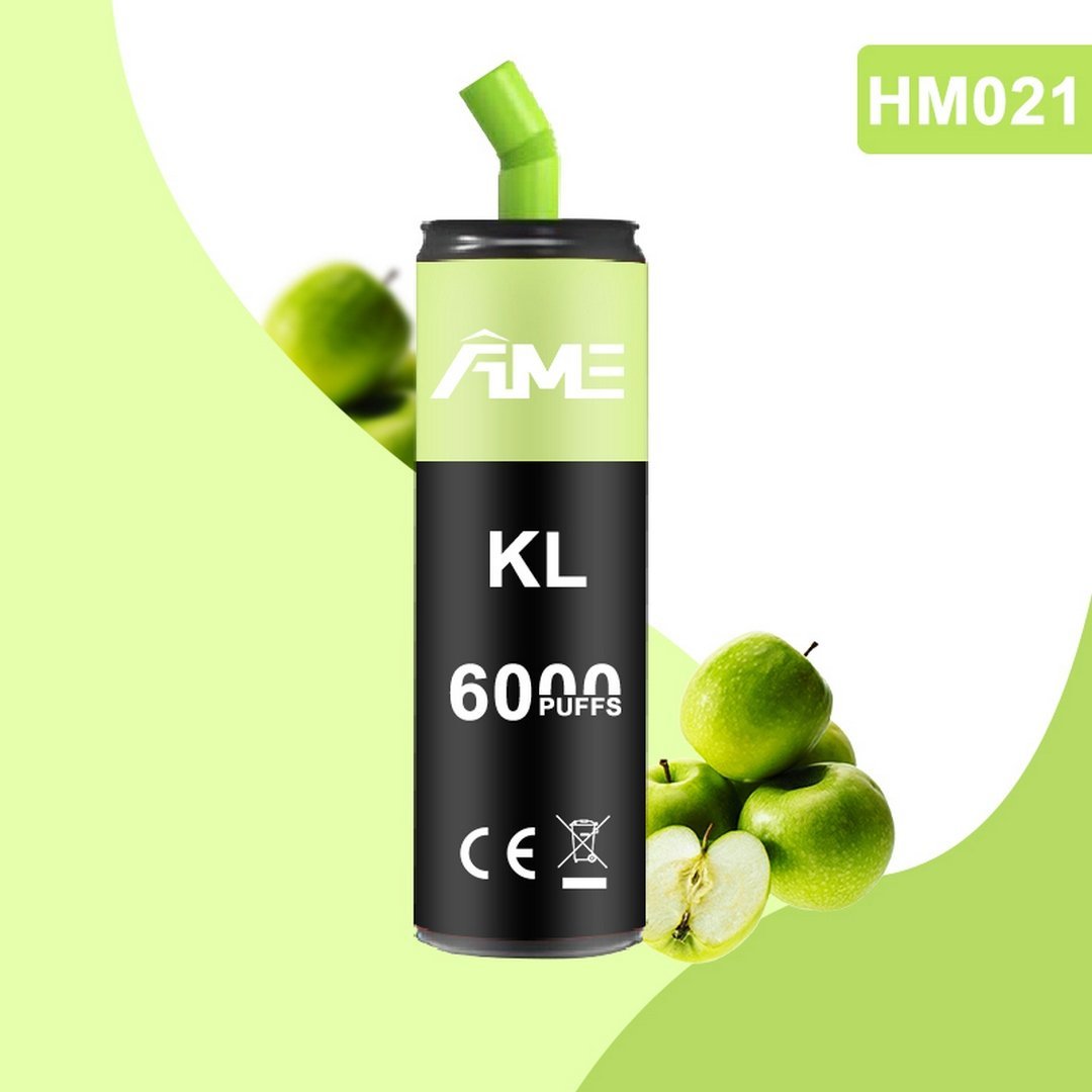 HM021-Tube-style Disposable Vape 580mAh 8000puffs - Image 6