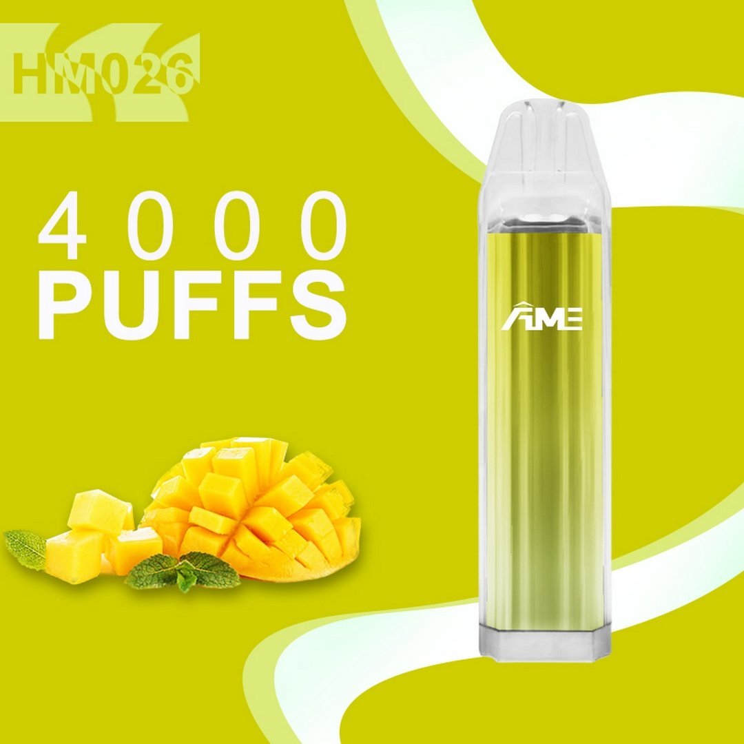 HM026-Cube-style Disposable Vape 580mAh 4000puffs - Image 6