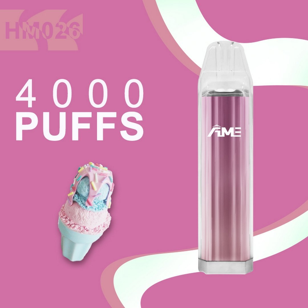 HM026-Cube-style Disposable Vape 580mAh 4000puffs - Image 4