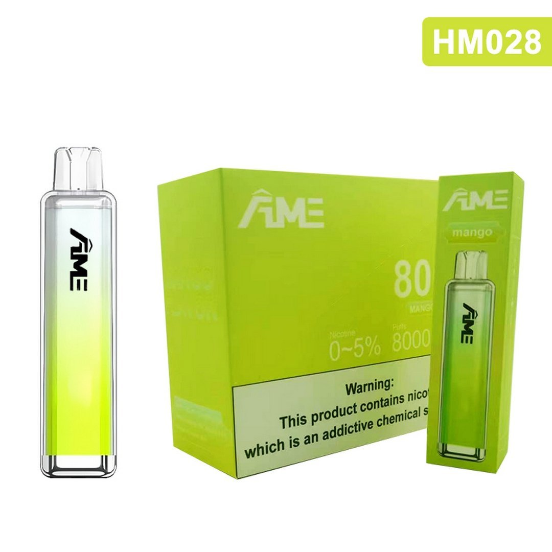 HM028-Cube-style Disposable Vape 1200mAh 5000puffs - Image 4