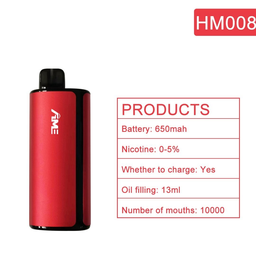 HM008-Portable Disposable Vape 650 mAh 10000 puffs