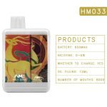 Box-style  Disposable Vape Brands-HM033 650mAh 8000 ports