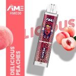Peach Disposable Vapes Bulk 8000 Ports-HM036 650mAh