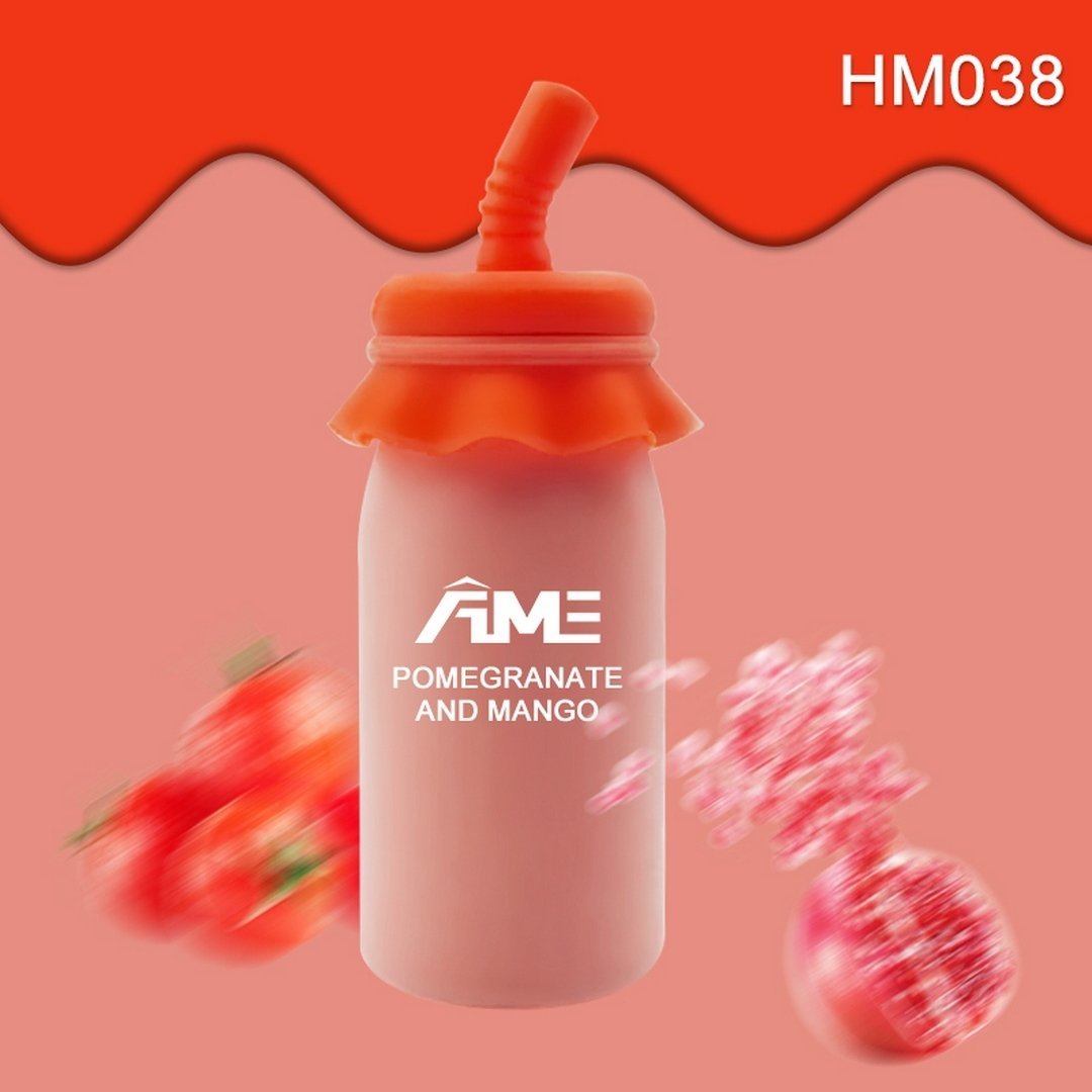 HM038-Strawberry Disposable Vapes Bulk 600 Ports 400mAh - Image 6