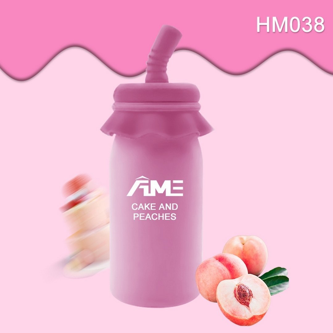 HM038-Strawberry Disposable Vapes Bulk 600 Ports 400mAh - Image 4