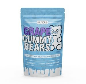 Psilocybin  Mungus Grape Gummies Bears