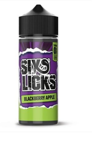 SIX LICKS BLACKBERRY APPLE (LIQUID GOLD) E-LIQUID