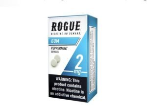 Rogue Peppermint 2MG, Nicotine gum