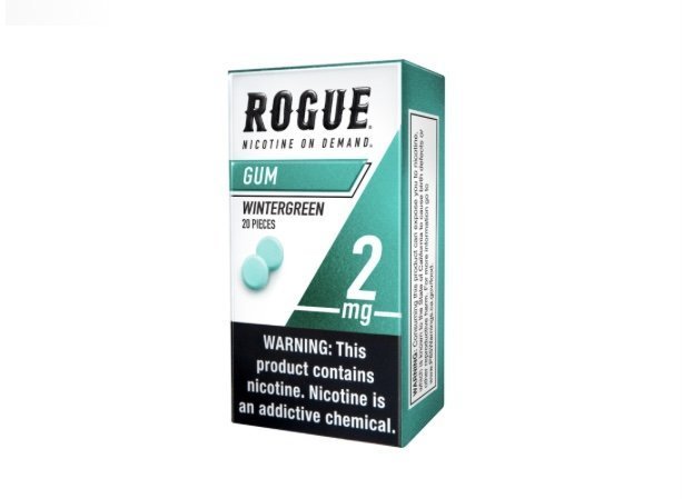 Rogue Wintergreen 2MG, Nicotine gum