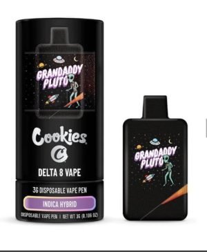 Grandaddy Pluto (Indica Hybrid) -Cookies Delta-8 Disposable 3G