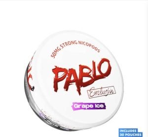 Pablo Grape Ice Nic Pouches – 30mg