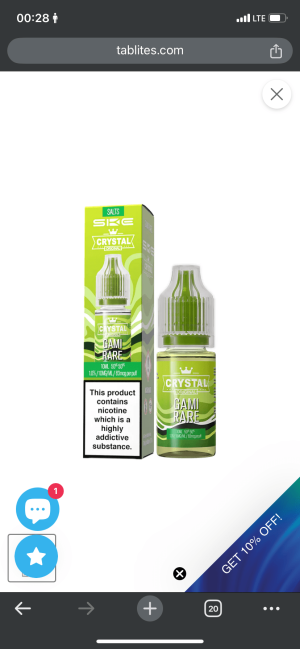 Gami Rare Crystal Vape Juice by SKE