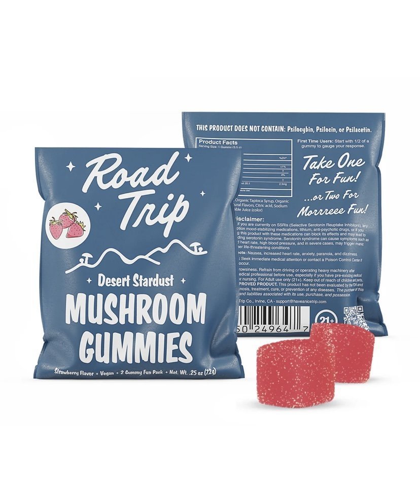 DESERT STARDUST MUSHROOM GUMMIES – STRAWBERRY - Image 2